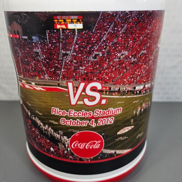 USC Trojans Vs. Utah Football Commemorative Mug With Straw & Lid By Whirley Drin - Picture 5 of 5